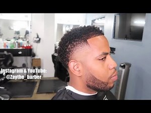 TRANSFORMATION AFRO TAPER - HAIRCUT TUTORIAL