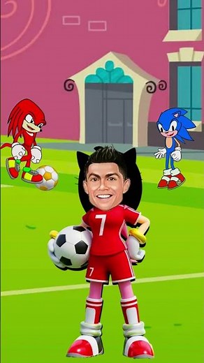 When Sonic, Amy, and Knuckles decided to play soccer... ⚽ | Fun gameplay!
