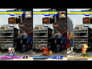 Capcom Fighting Evolution | Anakaris Pharaohs Curse [All Characters]