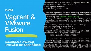 Set up Vagrant & VMware Fusion for Virtual Machine in macOS with Apple Silicon (M1, M2, Pro, Ult