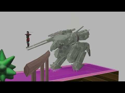 First Blender Walk Cycle