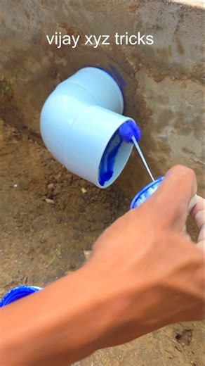 Vijay Sinh on Instagram: "Pvc Pipe Elbow Fitting Tips And Tricks #plumbing #plumbingrepair #shortsfeed"