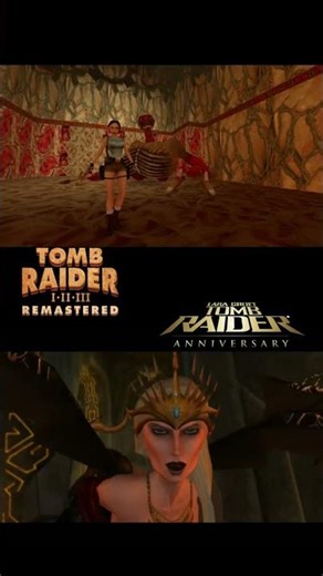 Tomb Raider original es genial pero Anniversary es oro puro!🔥 #TombRaider #Shorts