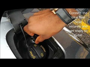 How to fill up with AdBlue on the Audi Q5