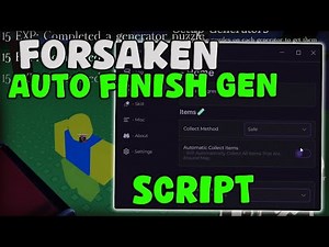 [UPDATE] Roblox Forsaken Script Auto Finish Generators And Walk Speed Pastebin 2025