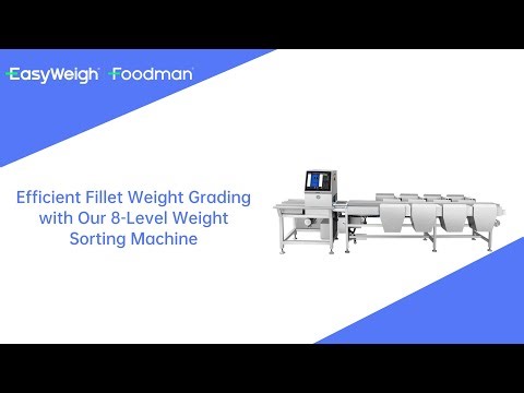 Efficient Fillet Weight Grading with Easyweigh 8-Level Weight Sorting Machine