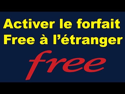 How to activate the Free package abroad