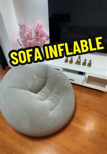 Sofá inflable INTEX: cómodo, resistente y perfecto si te falta sitio
