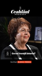 Ce ne invață istoria? Ceahlăul Podcast, cu Rareș Bostan | Episodul 17: „Ce ne învață istoria?”, cu Prof. Dr. Elena Preda Am invitat la Ceahlăul Podcast pe unul dintre promotorii istoriei neamului de cel mai înalt rang: Profesor Doctor Elena Preda, aflată la catedra disciplinei istorie de la Colegiul Național „Ștefan cel Mare” din Târgu Neamț, dar implicată, de asemenea, și în multe alte proiecte extra-școlare și personale. #istorie #profesor #scoala #neamt #piatraneamt #ceahlaulpodcast | Ceahlau