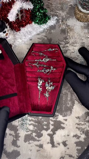 Wait till the end 🥹🥀 #goth #art #piercings #handmade #goviral