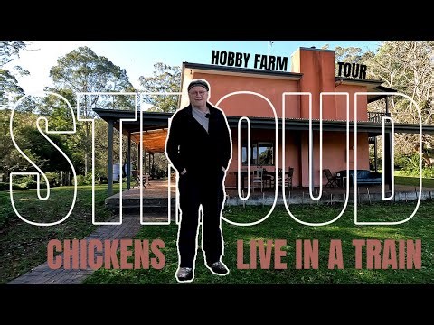 Chickens Living in a Train Carriage?! Tour This Amazing Hobby Farm & Orchard in Stroud NSW