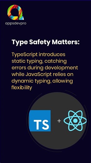 React with TypeScript vs JavaScript: Quick Guide #React #TypeScript #JavaScript