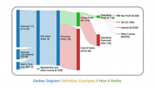 Sankey Diagram: Definition, Examples & How It Works