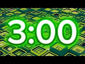 3-Minute Timer with Fun and Playful Music