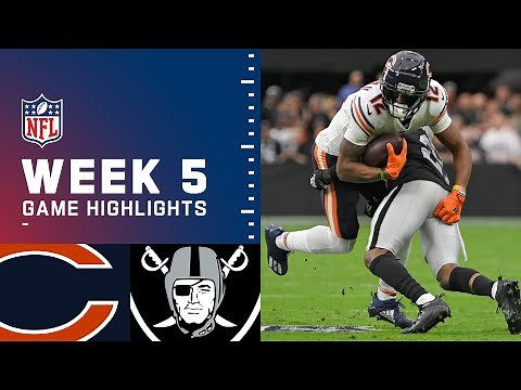 Bears vs. Raiders Week 5 Highlights | NFL 2021