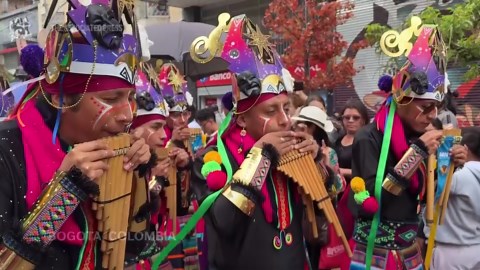 Bogota hosts Colombia’s UNESCO-recognized Blacks and Whites Carnival