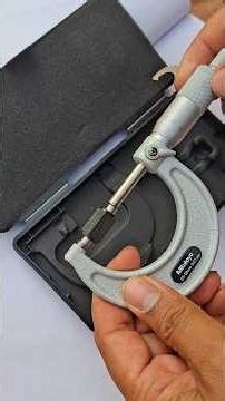 Calibration of micrometre#zero error#how to check accuracy#maintenance