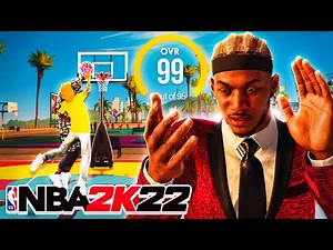 NBA 2K21 but I used my 2K22 DREAM Build at 99