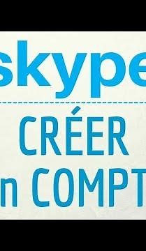 CREER un compte Skype gratuit, comment TELECHARGER et INSTALLER l'application Skype