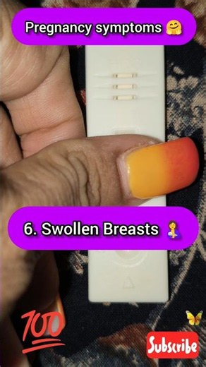 After missed period Pregnancy Symptoms ✅❤️😍 #viralvideo #pregnancy #pregnant #testkit #cute #shorts