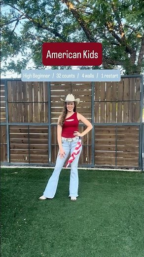 American Kids Line Dance Tutorial