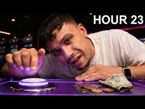Surviving On $100 In The Casino For 24 Hours!