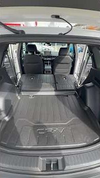 Cargo Tray ￼& Seat Back Protector on a #2025 #Honda CRV Hybrid #accessories #car