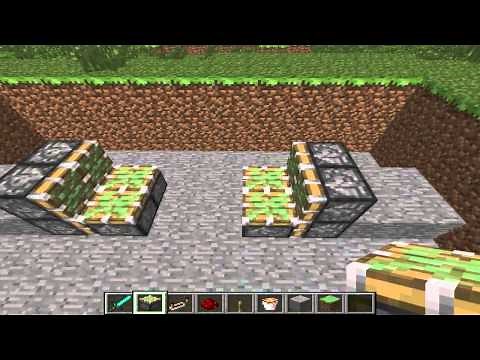 Minecraft trap tutorial-how to protect your house from mobs [2015]
