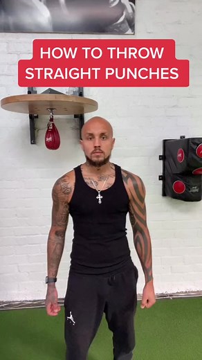 How to throw Straight Punches #boxing #boxingtechnique #boxingtraining #boxingworkout #boxingtips | Boxing Tips