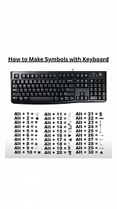 8.9K views · 126 reactions | How To Make Symbols With Keyboard . . . . . . . . #Excelandtally #exceltipsandtricks #excel #exceltips #EXCEL2024 #excelshortcutkeys #excelhacks #excelshortcuts #excelcheatsheet #tallyprime #exceltricks #msexcel #explorepage #microsoftexcel #MicrosoftOffice Excel & Tally | Excel & Tally | Facebook