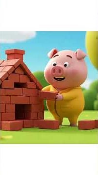 The Three Little Pigs 🐷🏠 | Classic Kids Story | Moral Story for Children #threelittlepigs #kidsstory