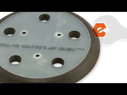 Sander Repair - Replacing the Sanding Pad (Porter Cable Part # 13904)