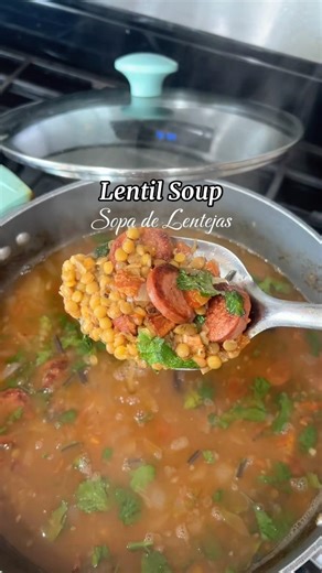 Sopa de Lentejas— Lentil Soup