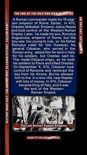 Why the Last Roman Emperor Was Forced Out