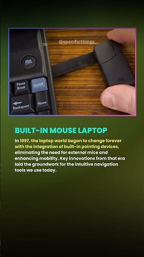 The Birth of Built-In Laptop Cursors: Trackpads, TrackPoints, and Trackballs.#shortsfeed #factshorts