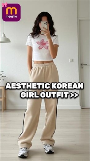 Low effort. High vibe. Korean girl street look 👟🖤#koreanoutfitideas #meeshofinds #fashion