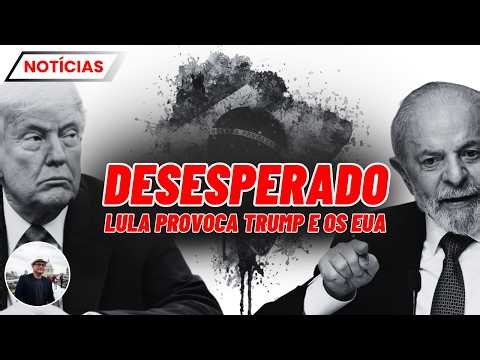 🌎 LULA FRACASSA em Tour pela EUROPA e só resta PROVOCAR os EUA.