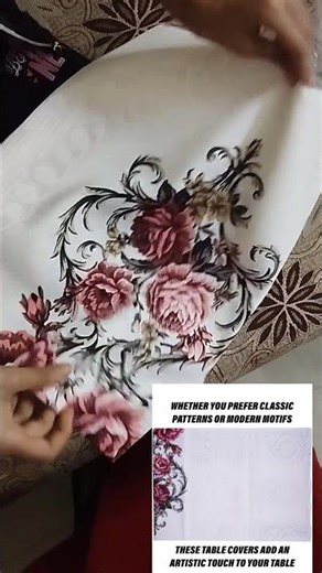 Cotton Table Cloth Cover 😍#trending #shortfeed