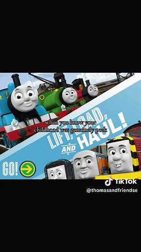 Nostalgia for Thomas the Tank Engine Childhood