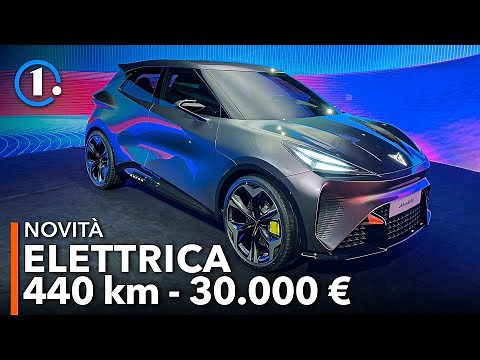 AUTO ELETTRICA da 30.000 € e 440 km di autonomia? La Cupra UrbanRebel (nel 2025)