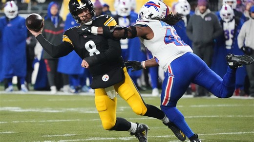 Aaron Rodgers' bloody nose a fitting symbol for the hurting Steelers in lopsided loss to Bills