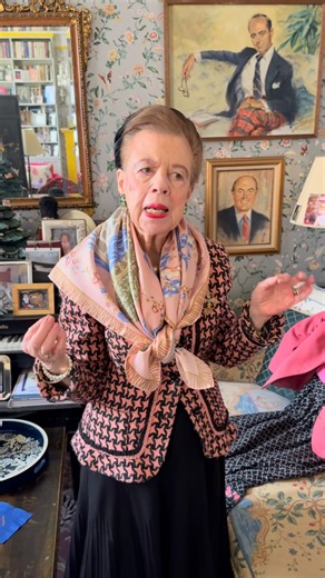 Ari Seth Cohen on Instagram: "The icon herself, Nancy Scully, takes us through some of her favorite pieces from her closet. She loves to thrift and most of her wardrobe is either vintage or thrifted. Listen to the end for some wonderful wisdom. #advancedstyle #nancyscully #ues #parkavenue #nyc #class #elegance #style #fashion #newyork"
