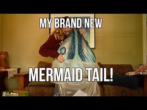 Unboxing ONE OF A KIND Silicone Mermaid Tail! (From See Through Sea!)