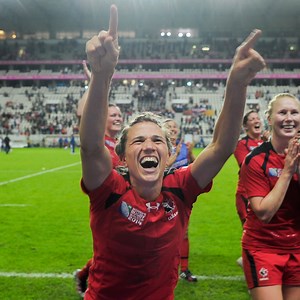 "There’s still a wonderful chapter to be written for the Canadian team!" 🇨🇦 Rugby Canada upset the odds to knock out hosts France at Rugby World Cup 2014 🏆 | Rugby World Cup