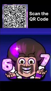 FREE 6 7 Wizard Emote QR Code