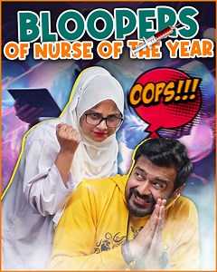 94K views · 2.1K reactions | Bloopers of Nurse of the Year | Umar Saleem Podcastic | Facebook