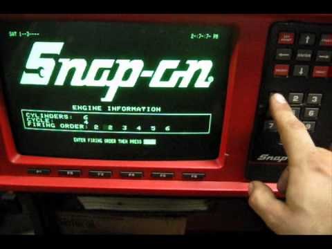 snap on counselor II oscilloscope