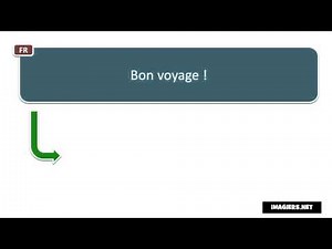 French pronunciation # Bon voyage !