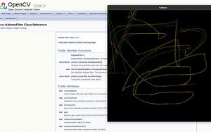 opencv kalman滤波跟踪鼠标