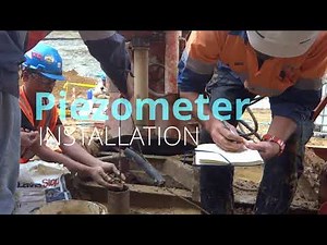 Drilling for Piezometer Installation